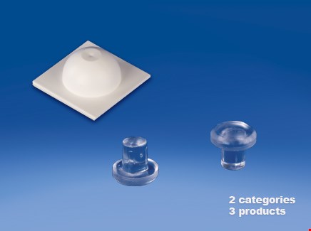 PIEDINI PER DISPLAY E TAPPINI ANTISCIVOLO