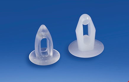 CLIP A PRESSIONE REMOVIBILE E NON REMOVIBILE - TESTA DIAMETRO MM. 12 E MM. 14
