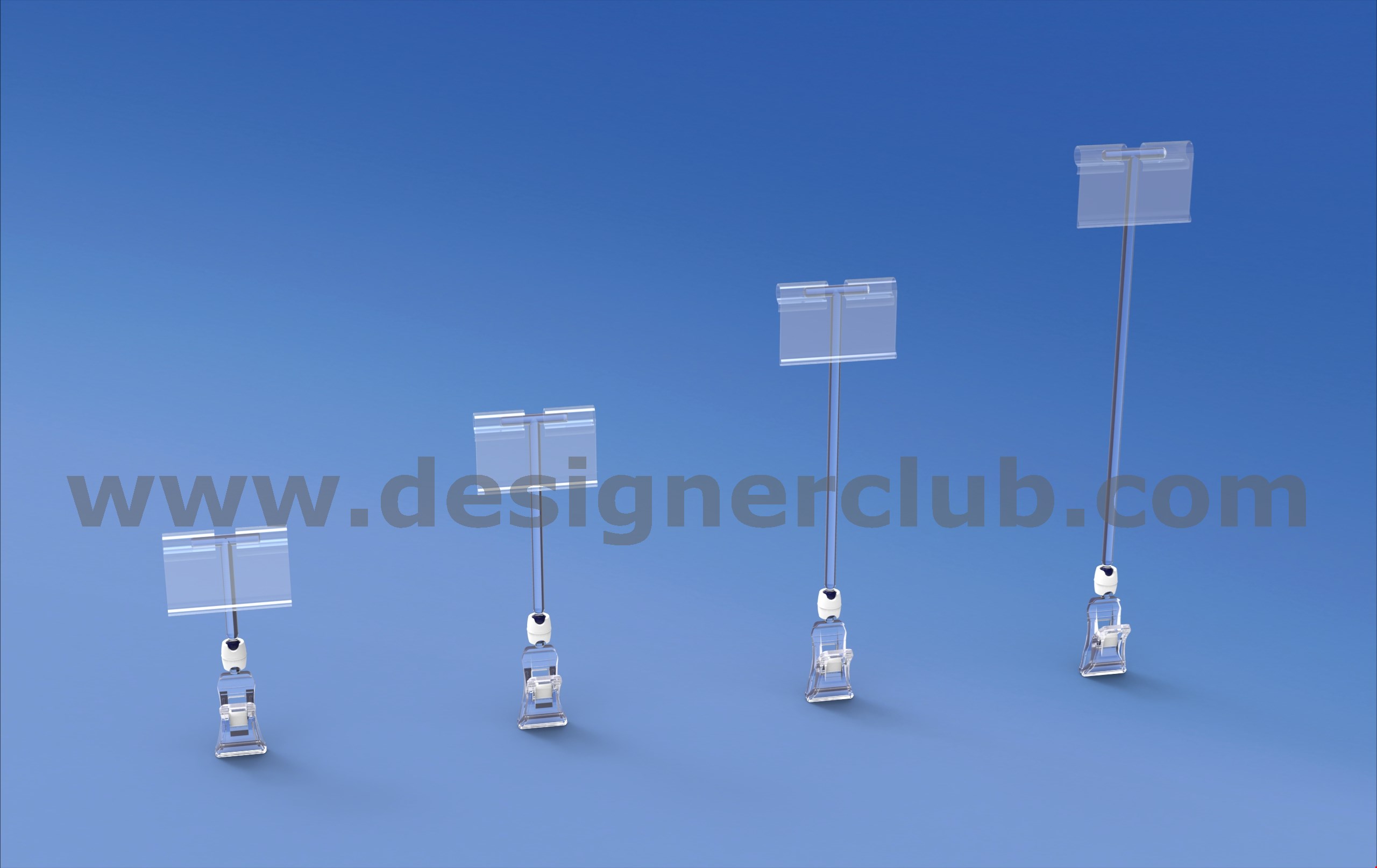 MINI PINZE REVOGRIP® CON ASTA A "T" PORTA PREZZI