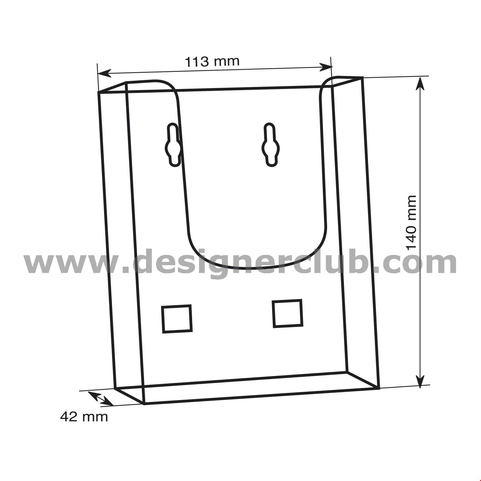 PERFECTO WALL 7000 PER FORMATO 1/3 A4 (CON FORI)