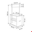 PROMOTABLE IN PLASTICA PIENA CON RIPIANO INTERMEDIO
