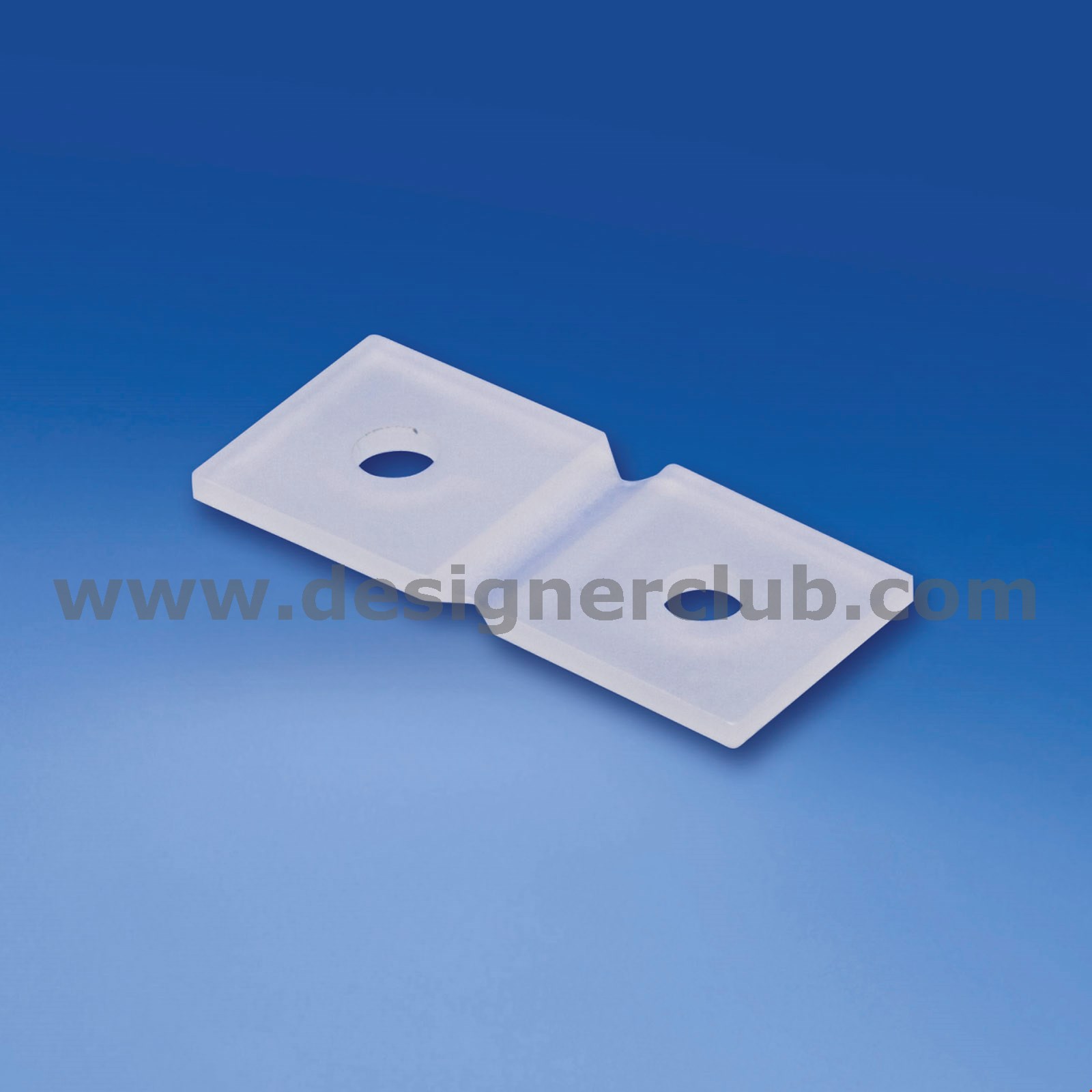 CERNIERA IN PLASTICA SEMITRASPARENTE