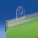 PROFILO PINZA POSTER A SCATTO COLORE TRASPARENTE MM. 3030 *