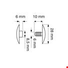 AUTOMATICO TESTA MM. 28 PER SPESSORI DA MM. 6 A 11 TRASPAR.