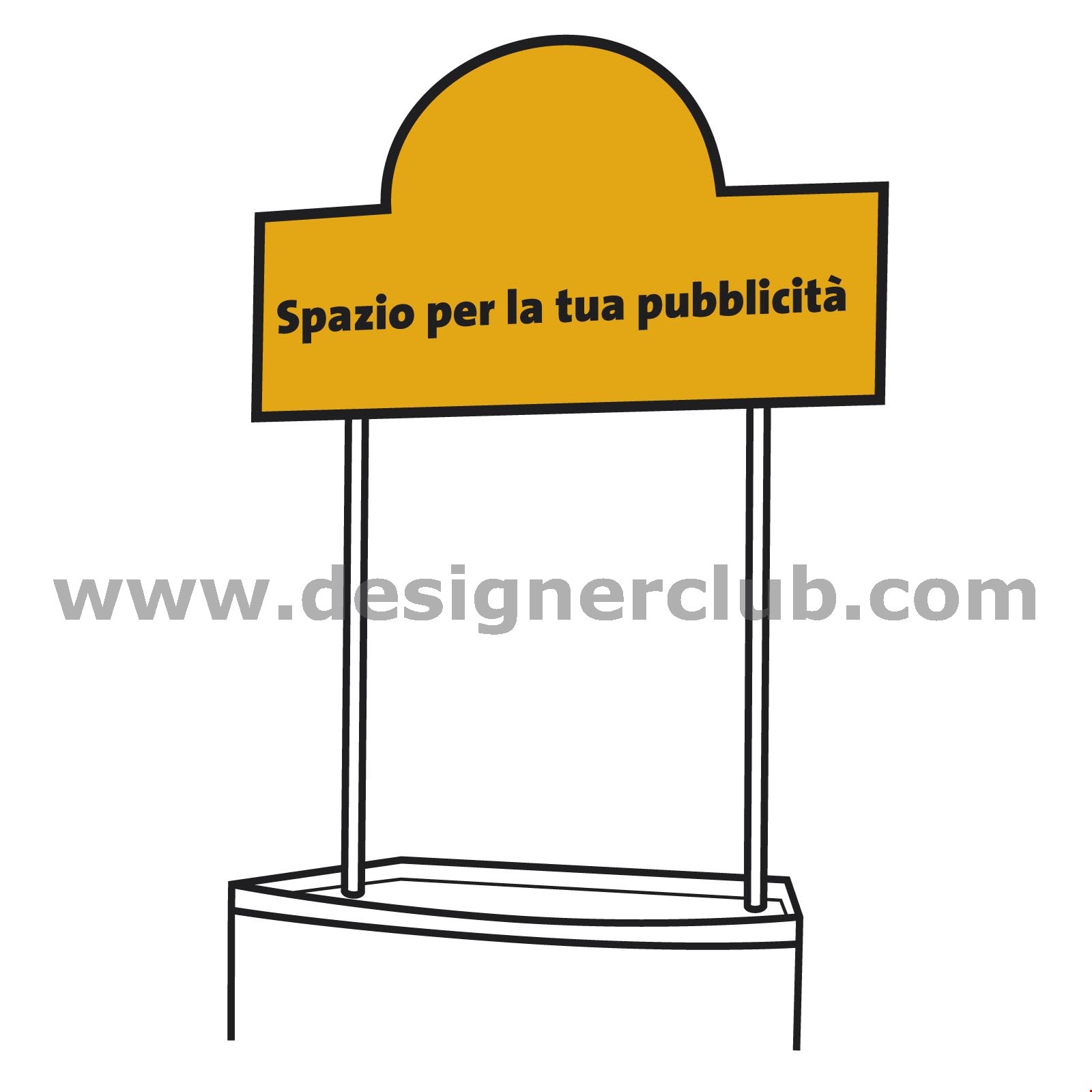 STAMPA PER CROWNER A MEZZA LUNA