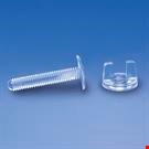 VITE TRASPARENTE TESTA MM. 14 PER SPESSORI DA MM. 0 A 25