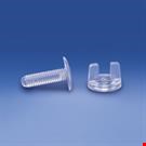 VITE TRASPARENTE TESTA MM. 14 PER SPESSORI DA MM. 0 A 16