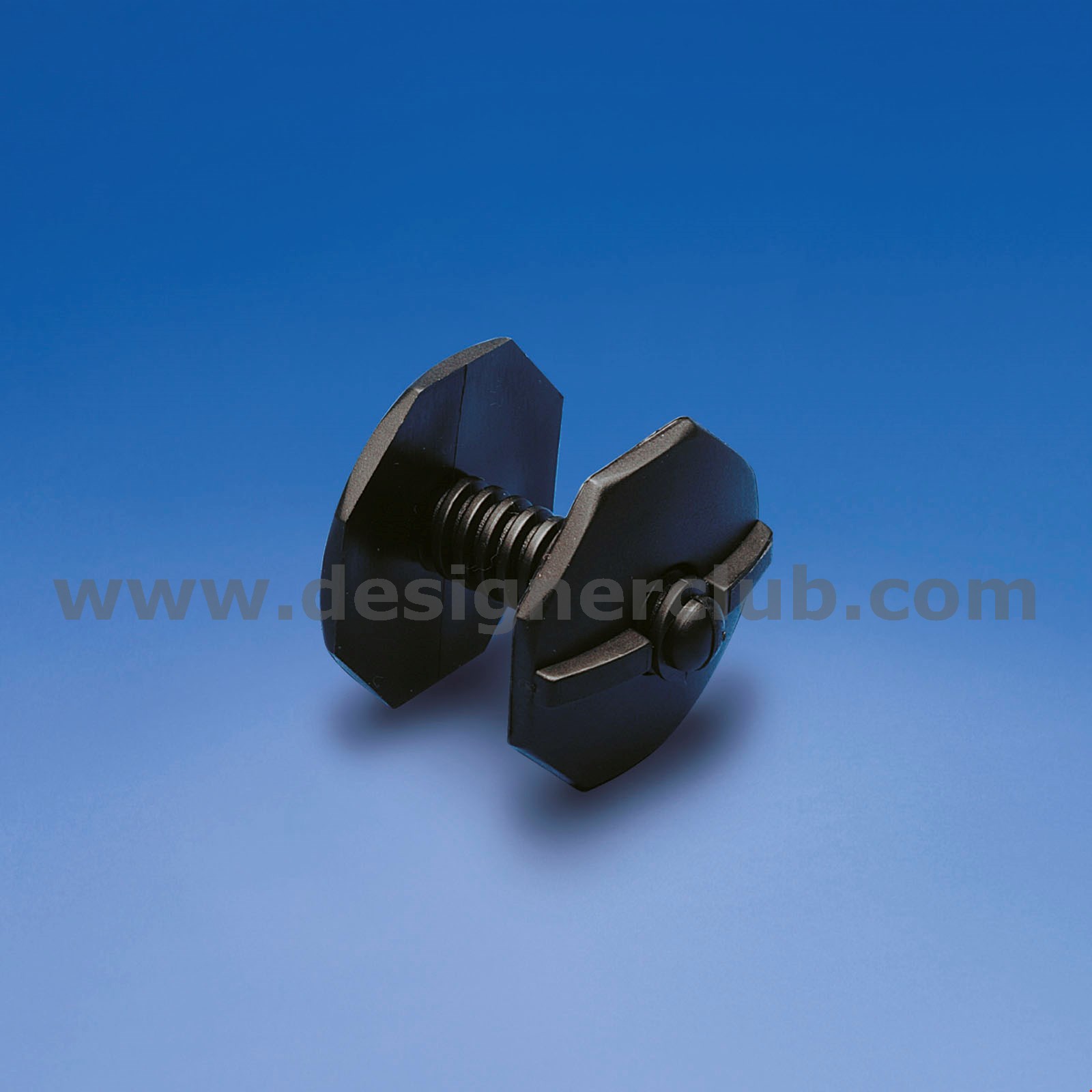 BULLONE TESTA MM. 27 PER SPESSORI DA MM. 6 A 21 NERO