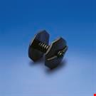 BULLONE TESTA MM. 27 PER SPESSORI DA MM. 6 A 21 NERO
