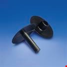 AUTOMATICO TESTA MM. 28 PER SPESSORI MAX MM. 22 NERO