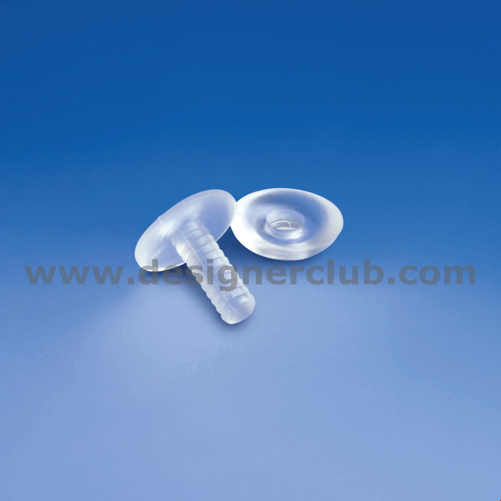 AUTOMATICO TESTA MM. 15 PER SPESSORI MAX MM. 9 TRASPARENTE