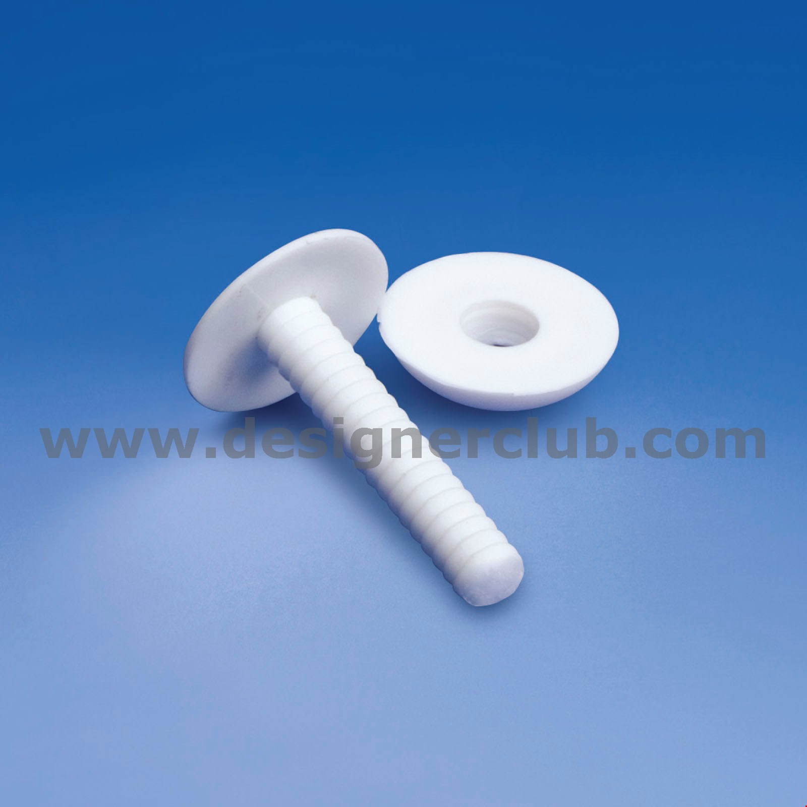 AUTOMATICO TESTA MM. 15 PER SPESSORI MAX MM. 22 BIANCO