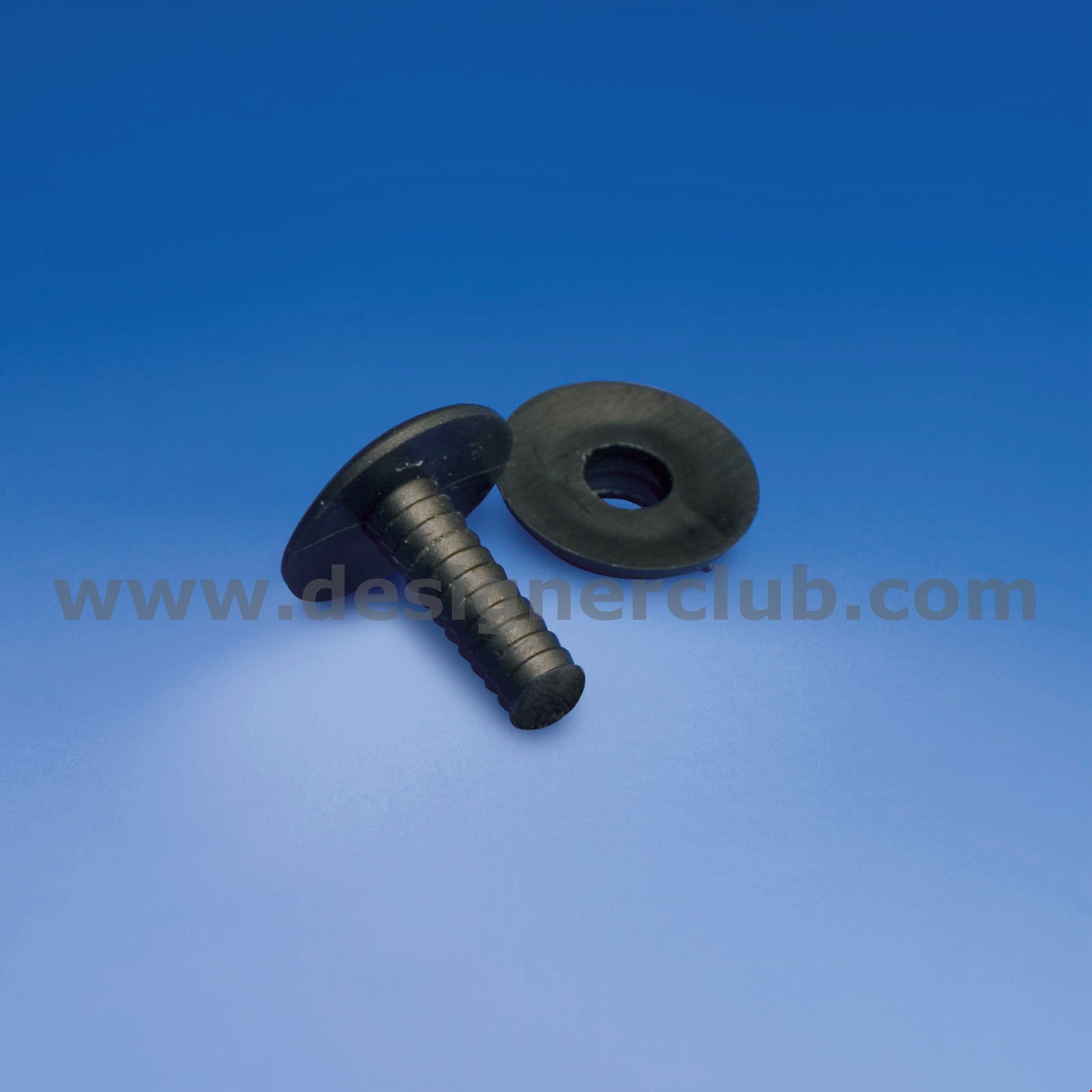 AUTOMATICO TESTA MM. 15 PER SPESSORI MAX MM. 9 NERO