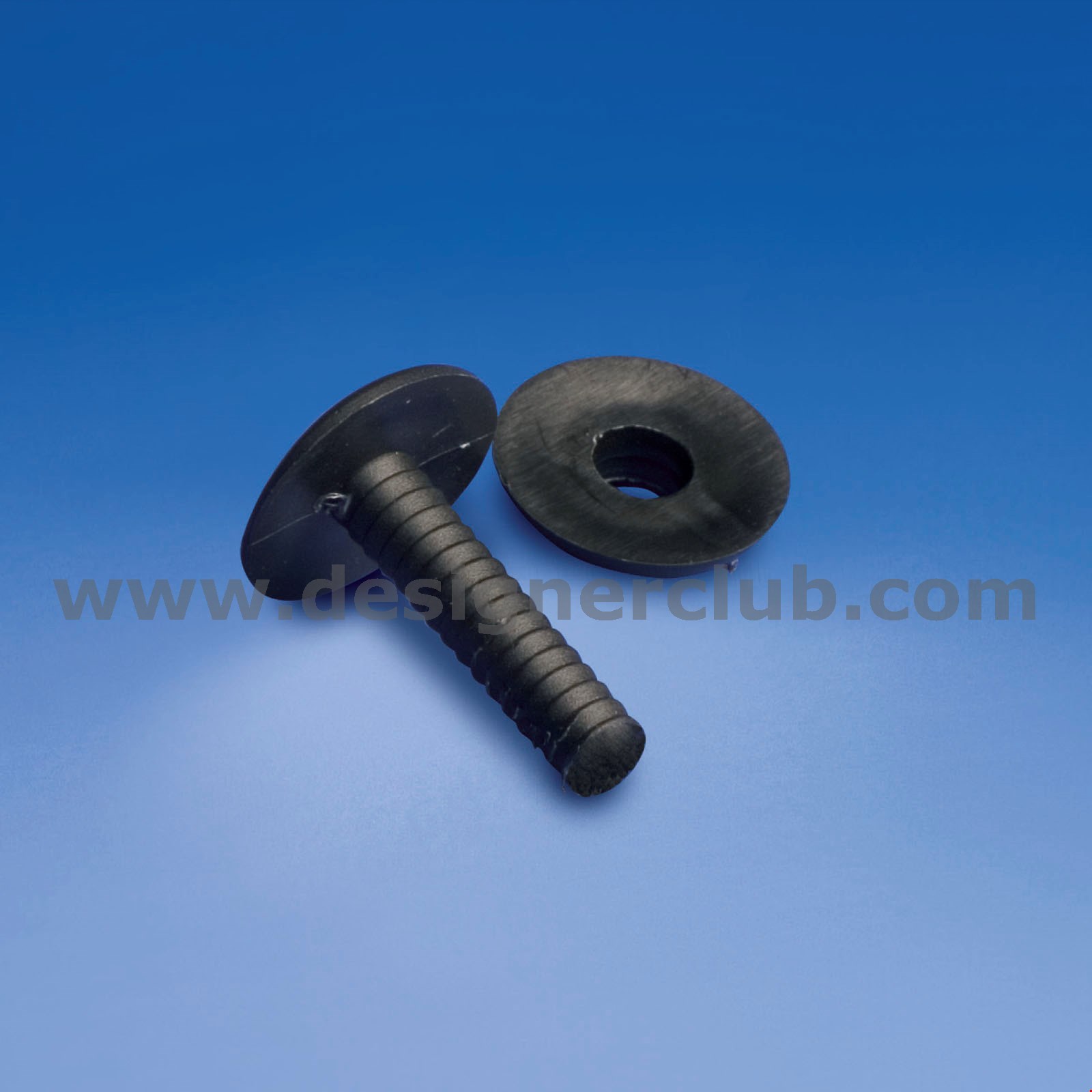AUTOMATICO TESTA MM. 15 PER SPESSORI MAX MM. 15 NERO