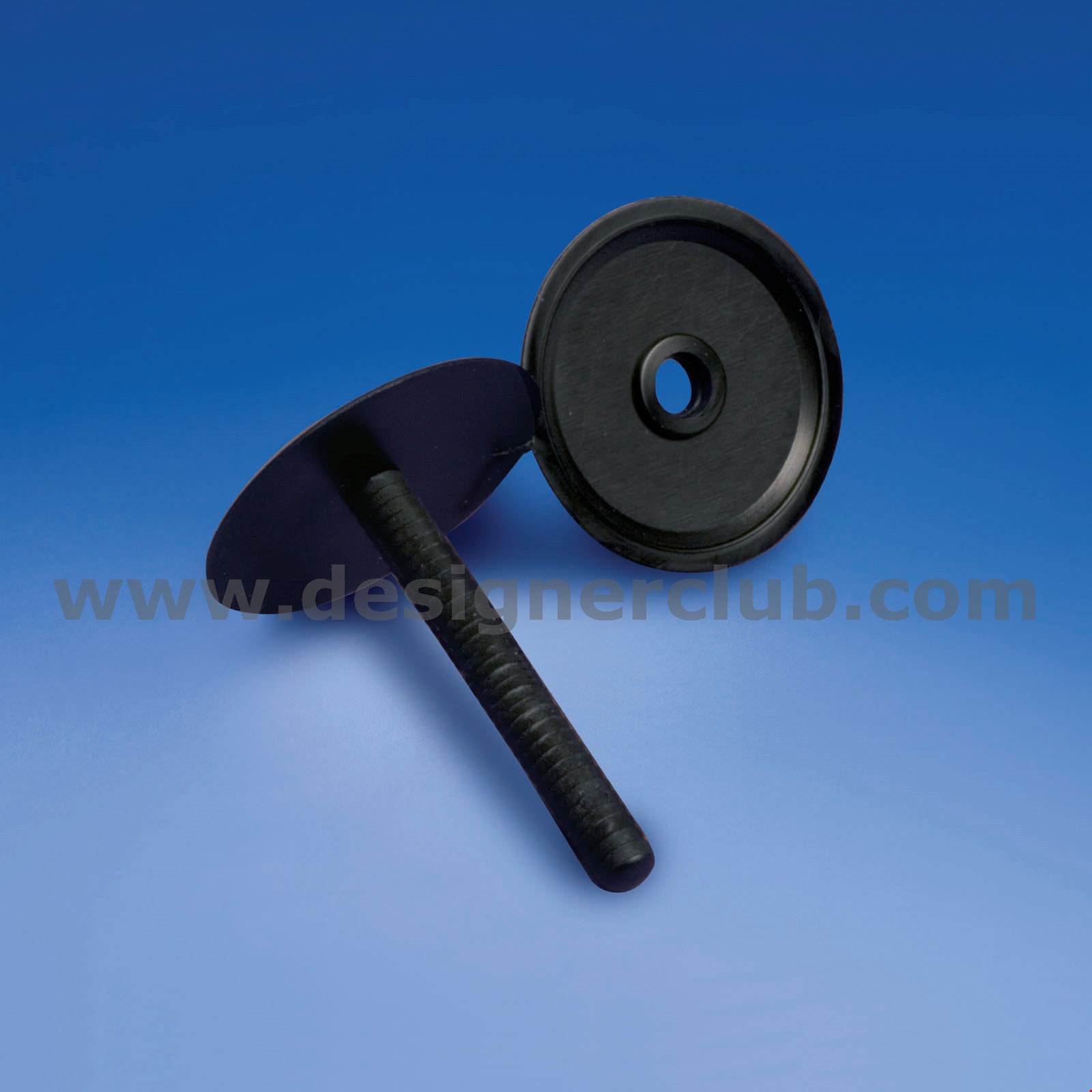 AUTOMATICO TESTA 28 FEMMINA PIATTA SPESS. DA 0 A 22 NERO