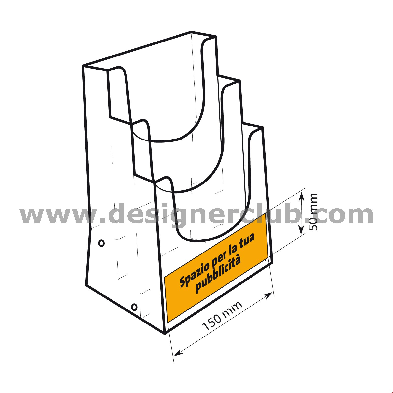 PERFECTO MULTI 7000/4 PER FORMATO 1/3 A4 (CON FORI)