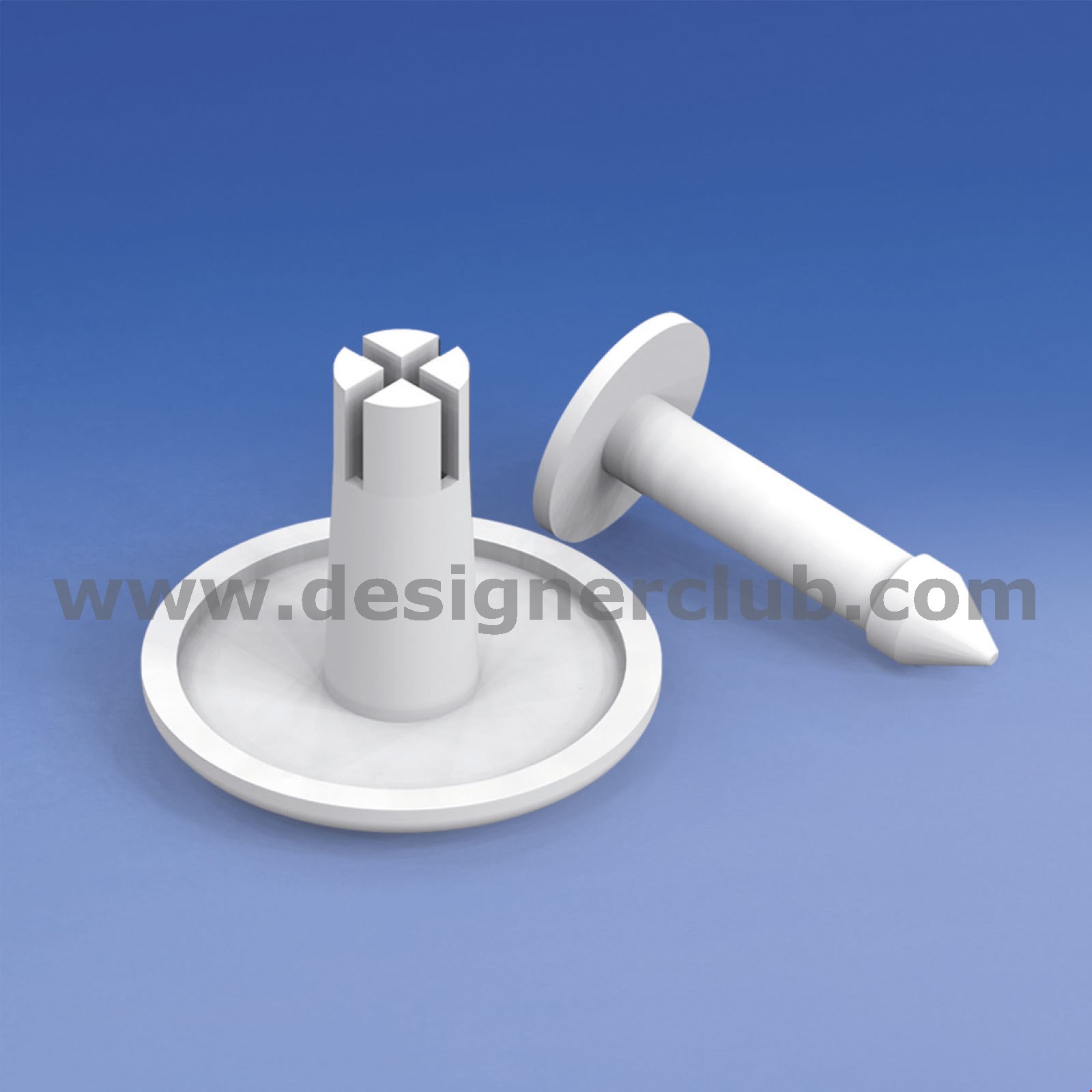 RIVETTO AD ESPANS. MM. 28 SPESS.FINO A 14 MM. BIANCO