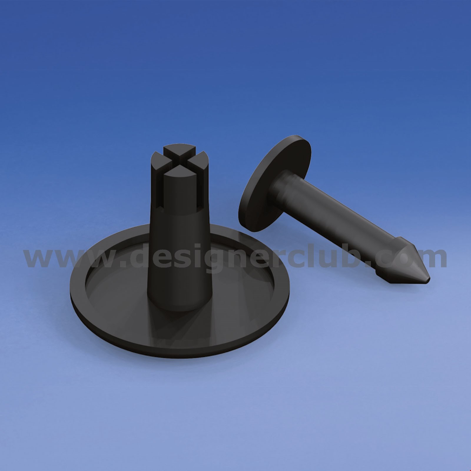 RIVETTO AD ESPANS. MM. 28 SPESS. FINO A 14 MM. NERO