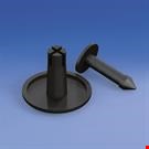 RIVETTO AD ESPANS. MM. 28 SPESS. FINO A 14 MM. NERO