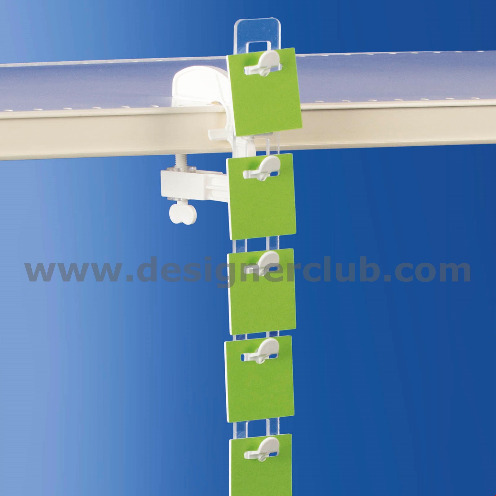 SUPPORTO TRASPARENTE PER BROCHES UNIVERSALI PER MORSETTO