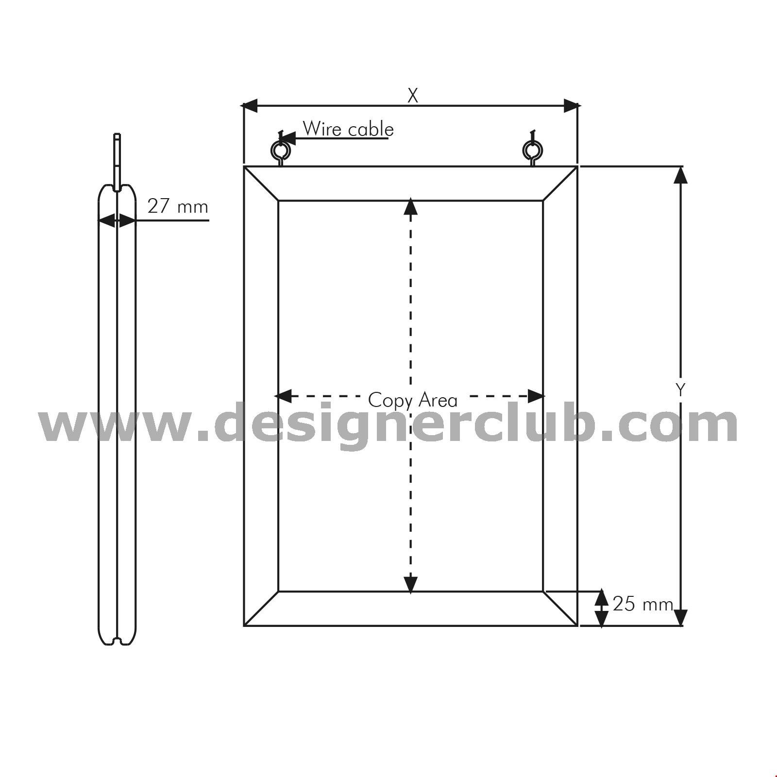 CORNICE A SCATTO DA SOFFITTO UNI A4