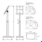 LEGGIO TELESCOPICO UNI A4