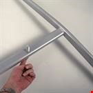 CORNICE ALLUMINIO DA TERRA WATERPROOF MM. 500X700