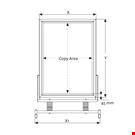 CORNICE ALLUMINIO DA TERRA WATERPROOF MM. 700X1000
