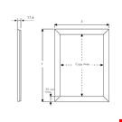 KIT DI 2 CORNICI A SCATTO UNI A1 PER ASTA 