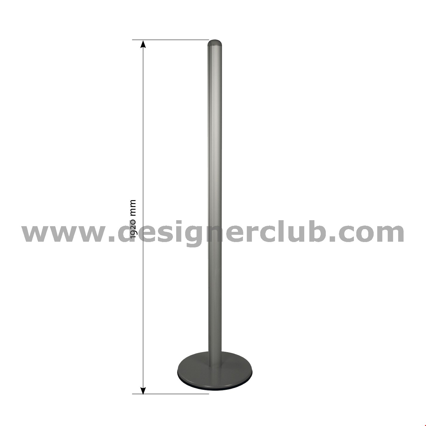 ASTA CON 2 SCANALATURE E BASE PESANTE