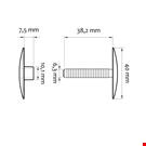 AUTOMATICO TESTA MM. 40 PER SPESSORI DA MM. 6 A 38 NERO