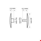 AUTOMATICO TESTA MM. 40 PER SPESS. DA MM. 6 A 11 TRASPARENTE