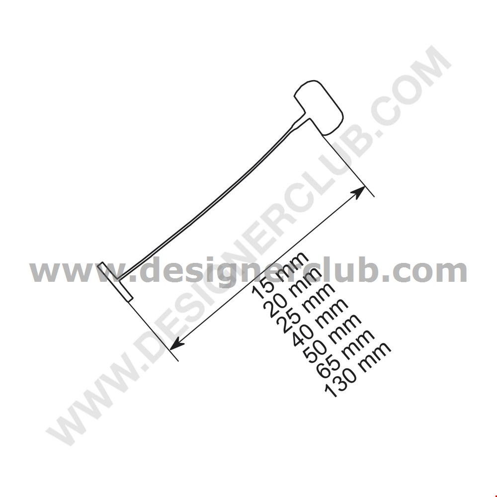 DISTANZIATORE PER MOBILS MM. 15