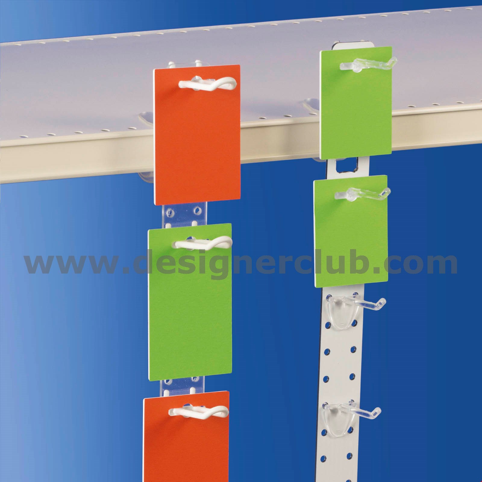 SUPPORTO PER BROCHES PER PANNELLI FORATI