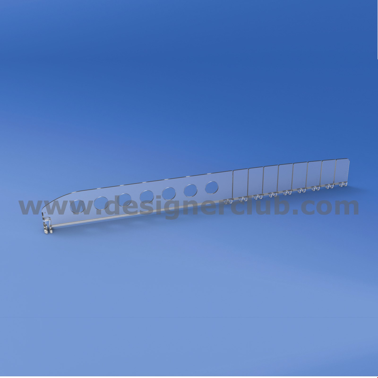 SEPARATORE SPEZZABILE LUNGO - ALTEZZA MM. 55