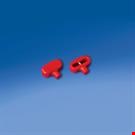 ANTITACCHEGGIO ROSSO PER BROCHE DOPPIA - 34,8 MM. X 44,9 MM
