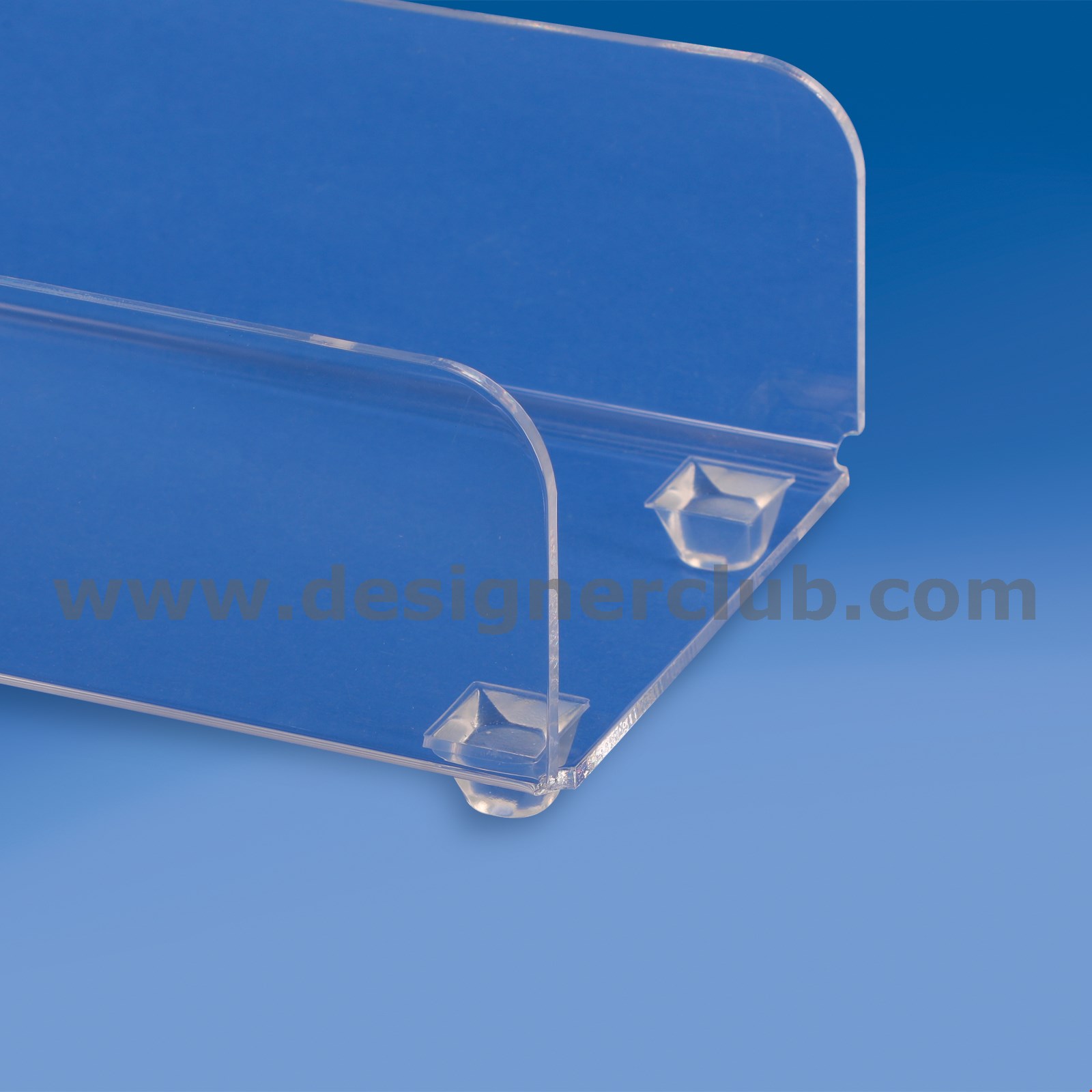 PIEDINO TRASPARENTE ADESIVO ANTI-SLIP Ø MM. 20X20X13,2