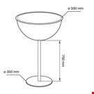 ESPOSITORE MEZZA SFERA Ø 500 MM