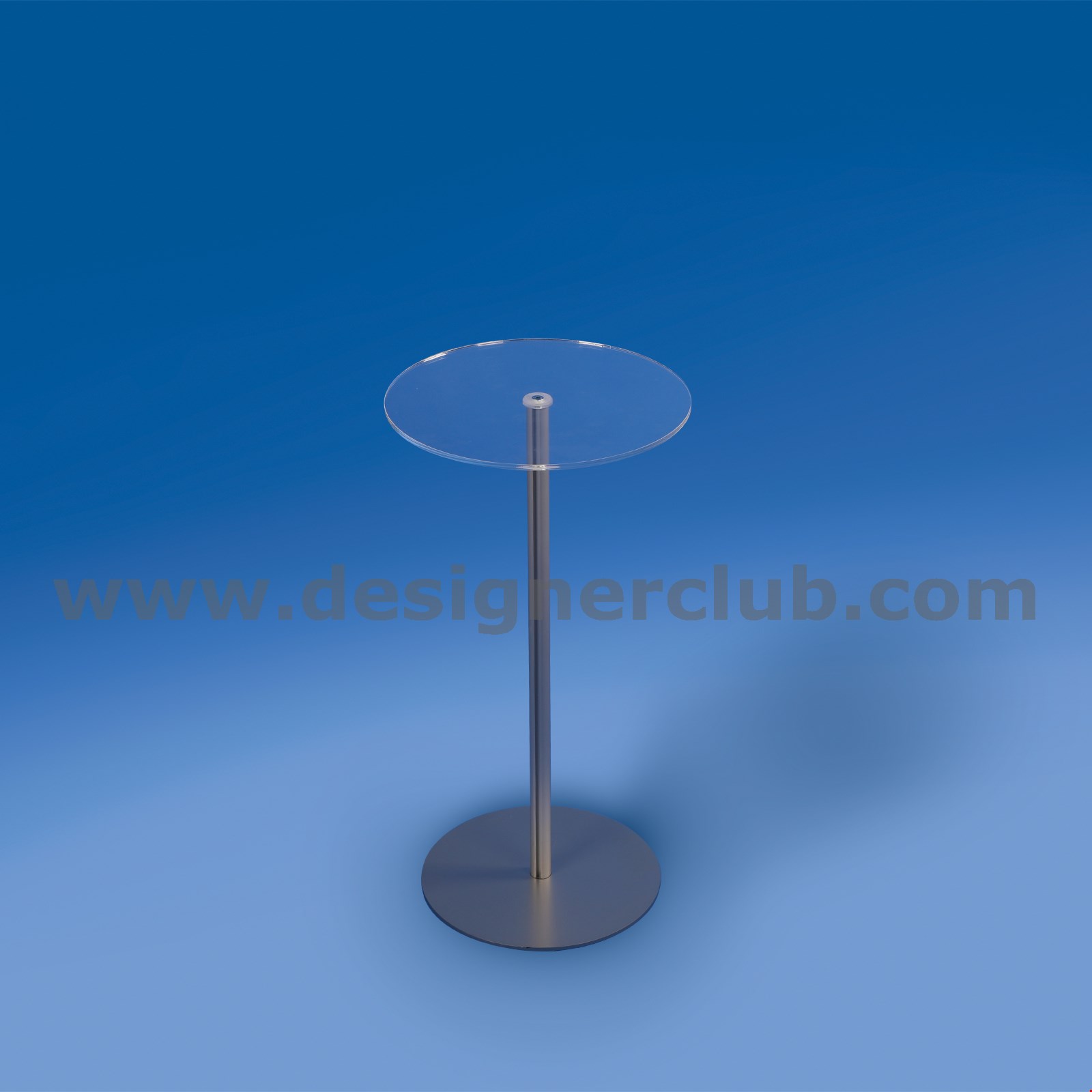 ESPOSITORE CON RIPIANO TONDO
