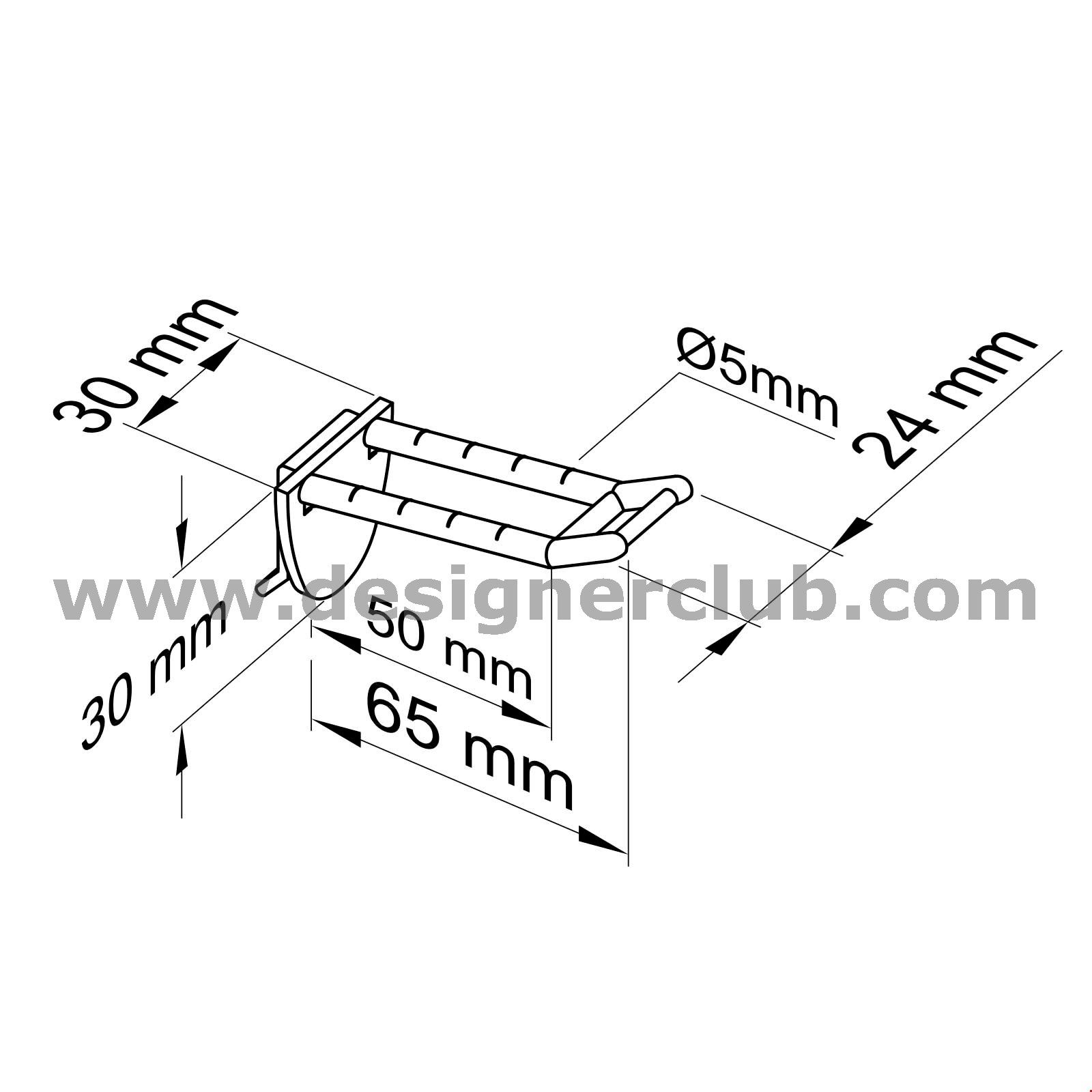 Broche-universale-doppia-attacco-porta-prezzo-corto-plastica-dq2