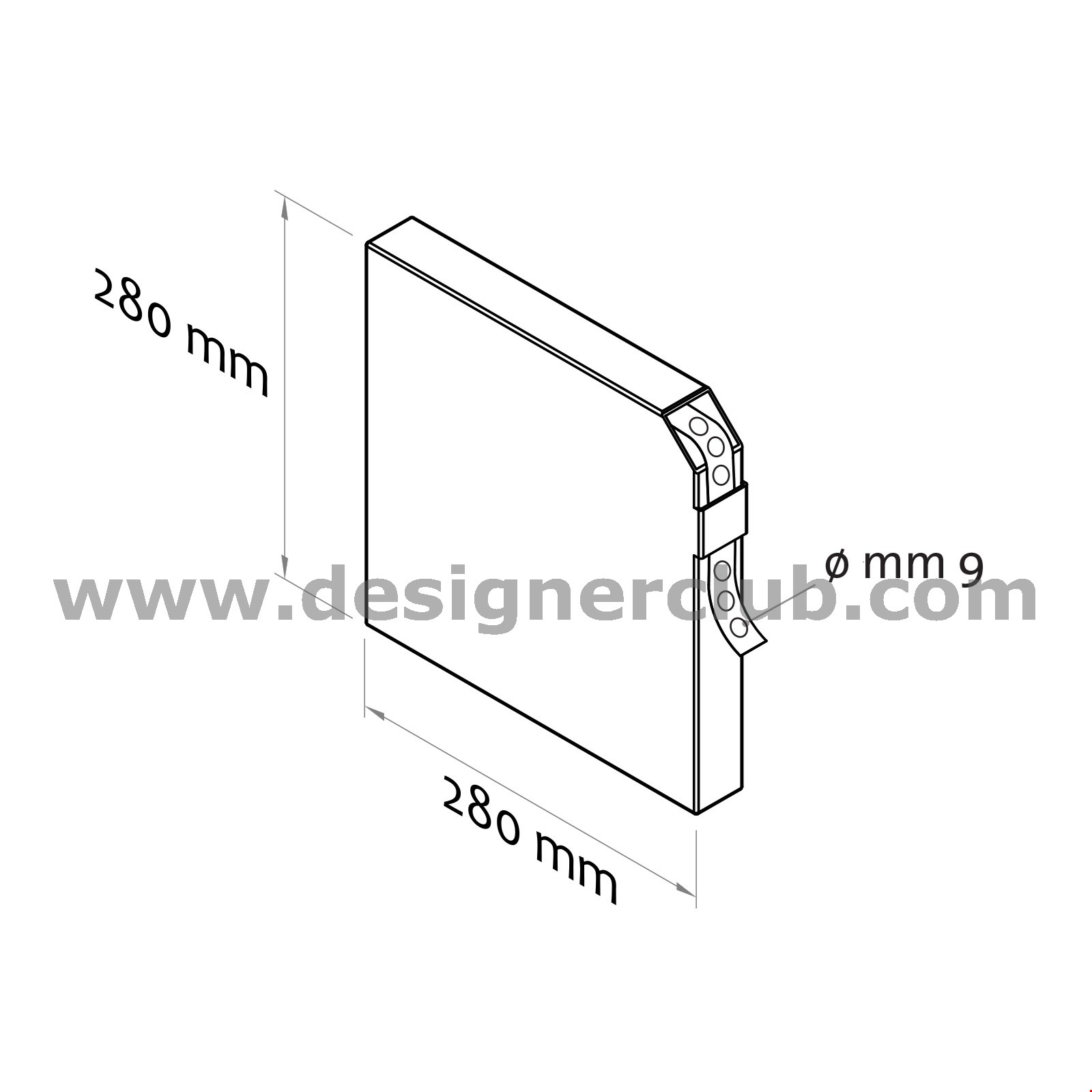 PUNTO COLLA REMOVIBILE DIAM. MM. 9