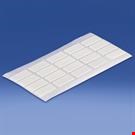 BOLLINO BIADESIVO RETTANGOLARE MM. 37X17
