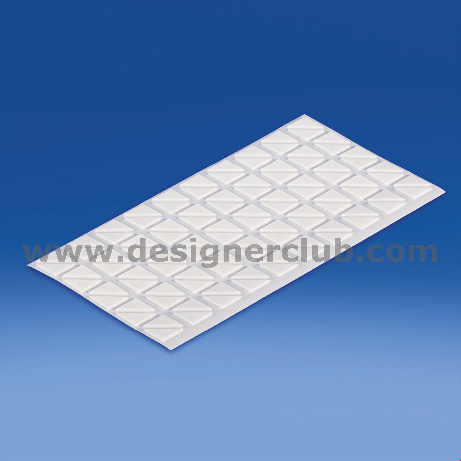 BOLLINO BIADESIVO TRIANGOLARE MM. 15X15