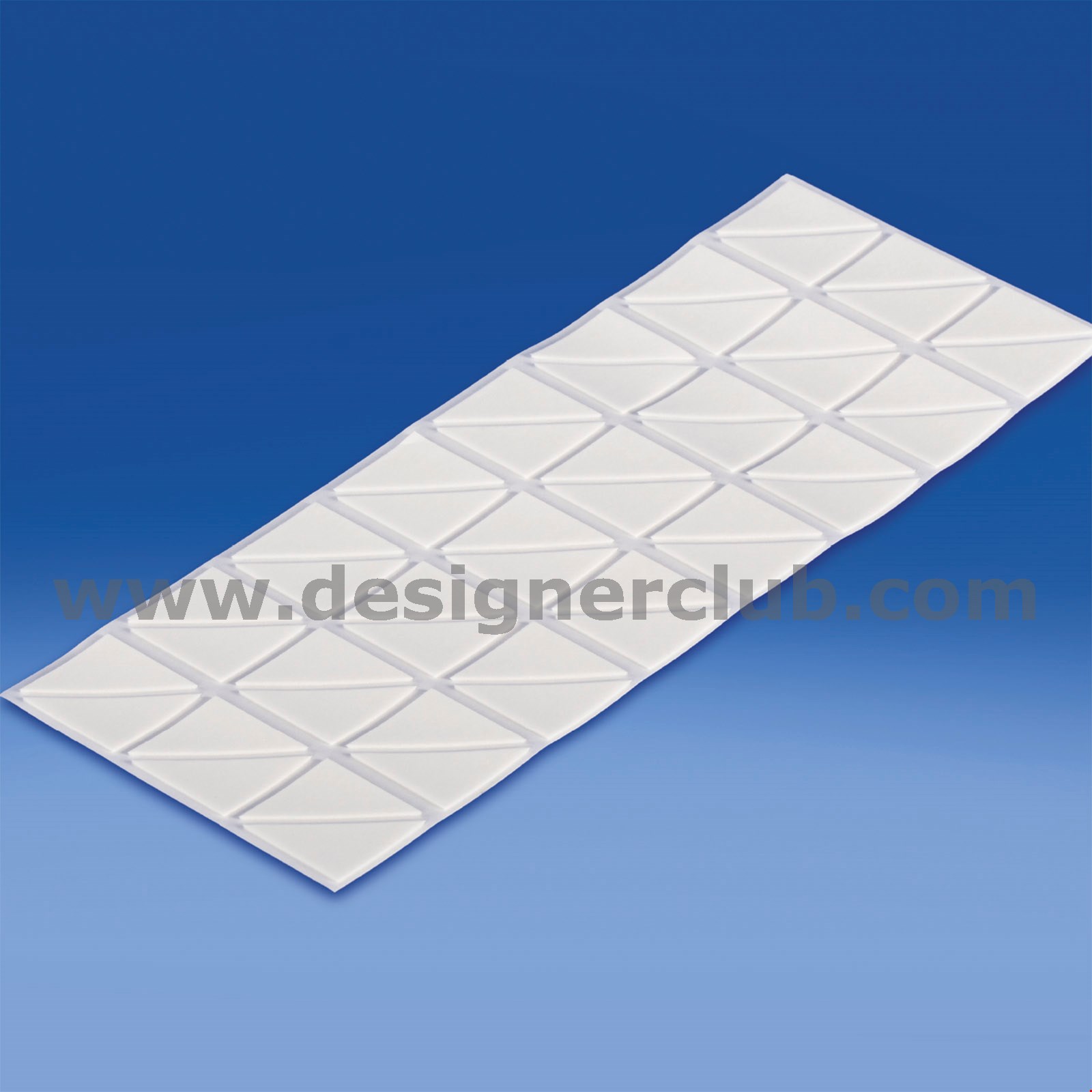 BOLLINO BIADESIVO TRIANGOLARE MM. 30X30