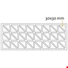 BOLLINO BIADESIVO TRIANGOLARE MM. 30X30
