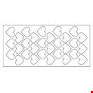 BOLLINO BIADESIVO A FORMA DI CUORE 