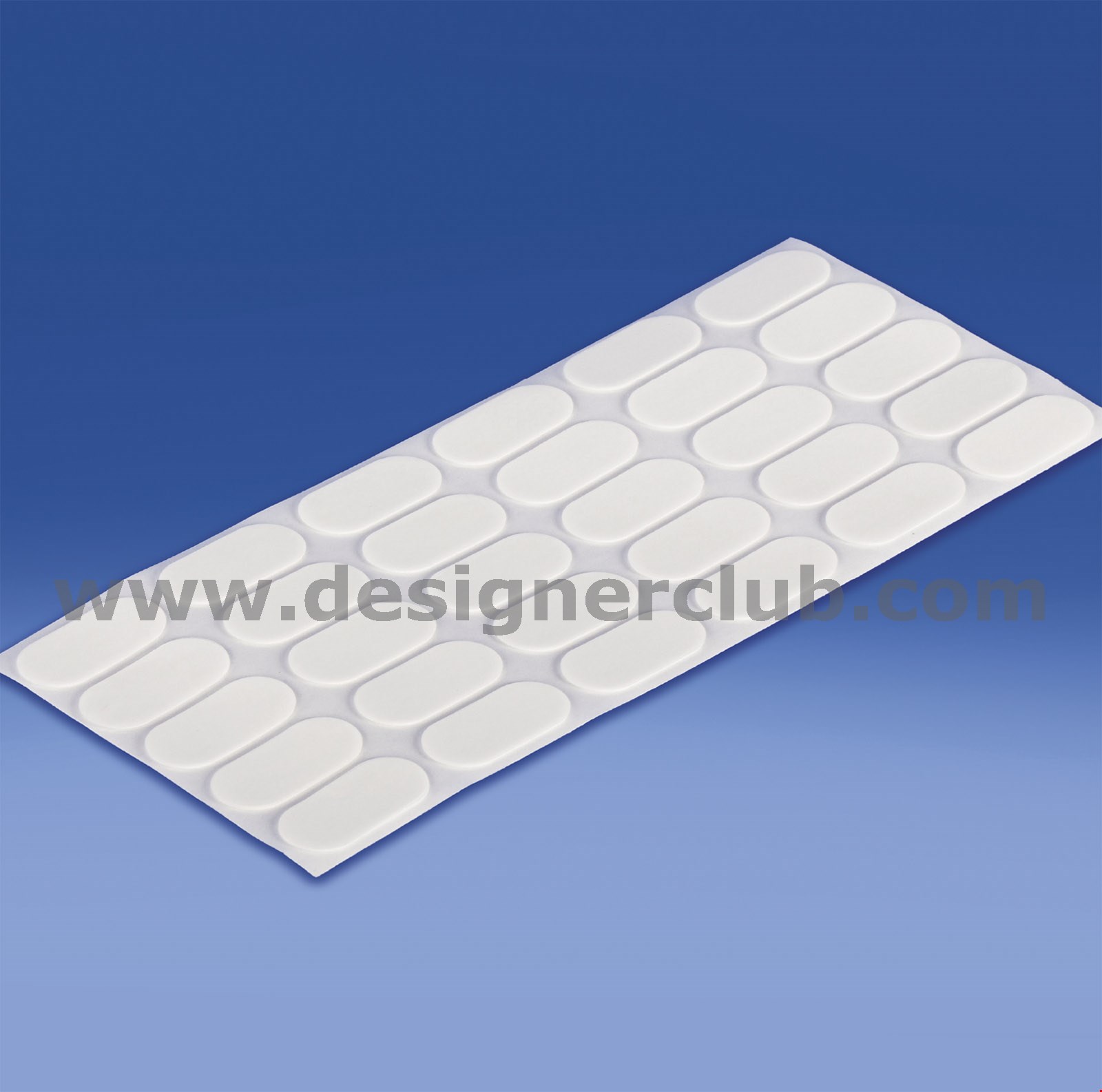 BOLLINO BIADESIVO OVALE MM. 38X18