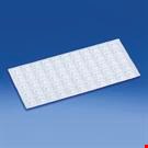 PIEDINO ANTISDRUCCIOLO ADESIVO TRASPARENTE MM. 10X10X2,5