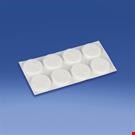 FELTRINO ADESIVO BIANCO DIAM. MM. 24, SPESSORE MM. 3,5