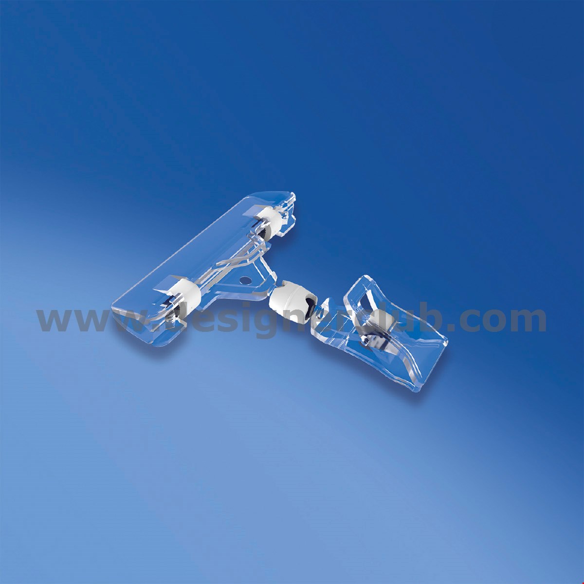MINI PINZA CON PORTA MESSAGGIO A PINZA MM. 80